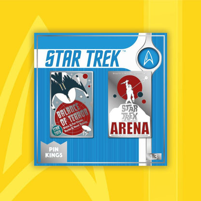 Pin's Star Trek Set 1.3 - Balance of Terror & Arena Pin Kings