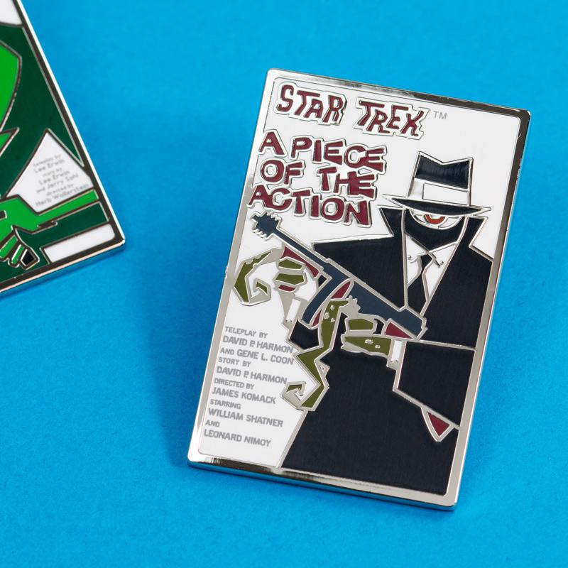 Star Trek Pin Set 1.4 - A Piece of Action and Whom Gods Destroy