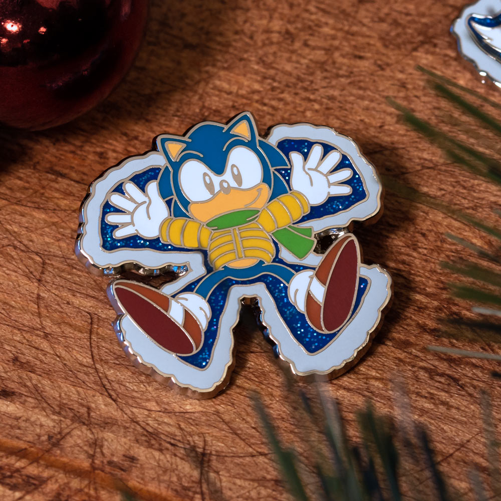 Pin's Sonic Classique Noël Set 1.1 - Sonic et Tails