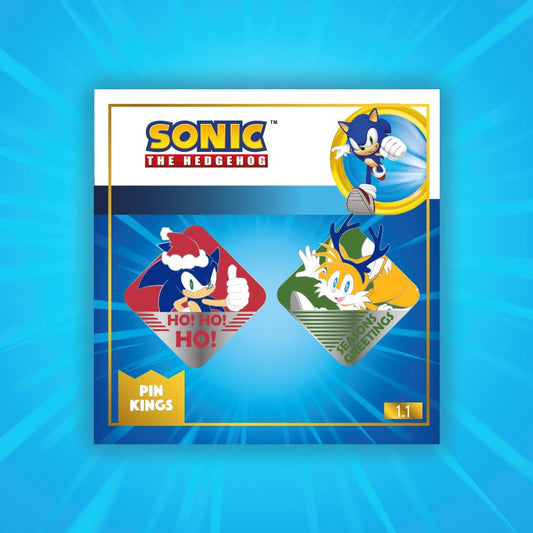 Pin's Sonic Moderne Noël Set 1.1 - Sonic et Tails Pin Kings