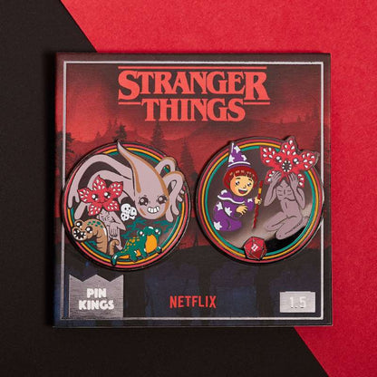 Pin's Stranger Things Set 1.5 - Will et les Créatures du Monde à l'envers Pin Kings