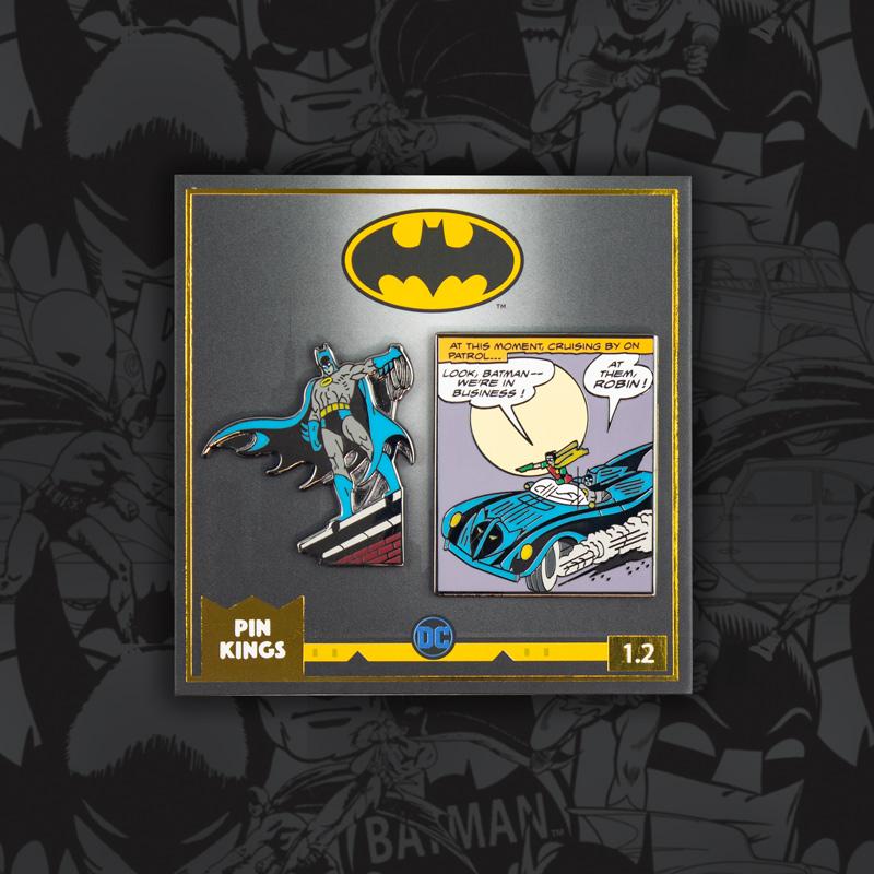 Pin's Batman Set 1.2 DC Comics Pin Kings Numskull Funko
