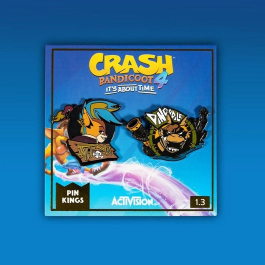 Pin's Crash Bandicoot Set 1.3 - Tawna et Dingodile