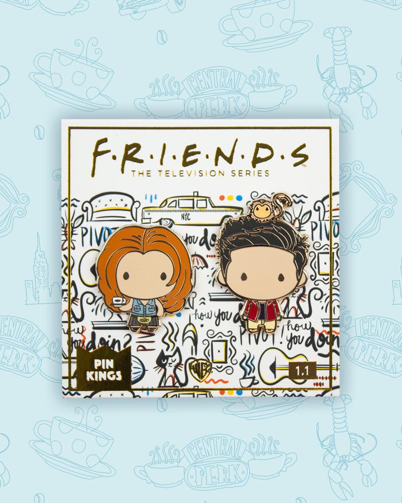 Pin's FRIENDS Set 1.1 Rachel & Ross Pin Kings Numskull Funko