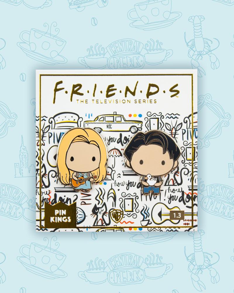 Pin's FRIENDS Set 1.3 - Phoebe & Joey Pin Kings