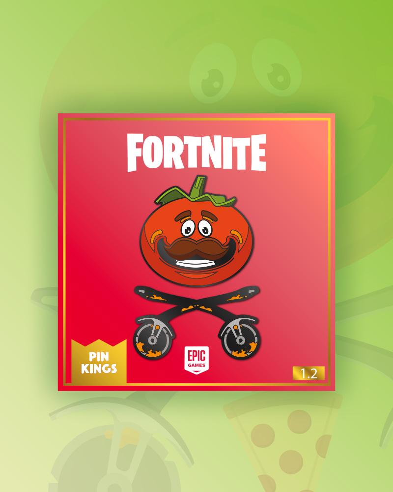 Pin's Fortnite Set 1.2 - TOMATOHEAD Pin Kings