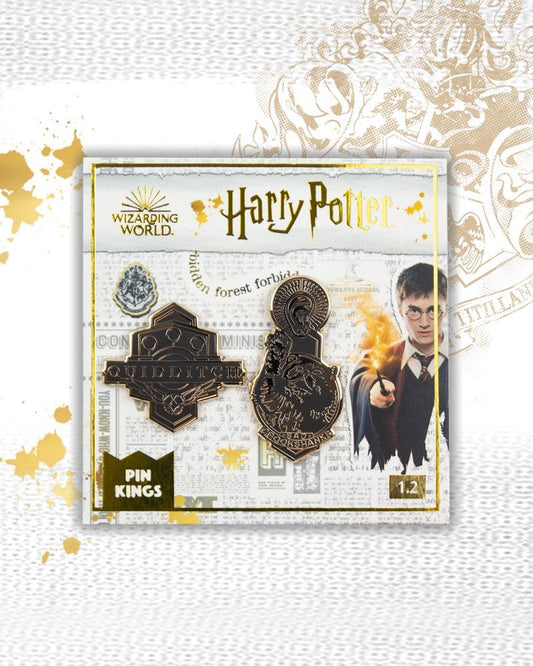 Pin's Harry Potter Set 1.2 - Quidditch & Pattenrond Pin Kings