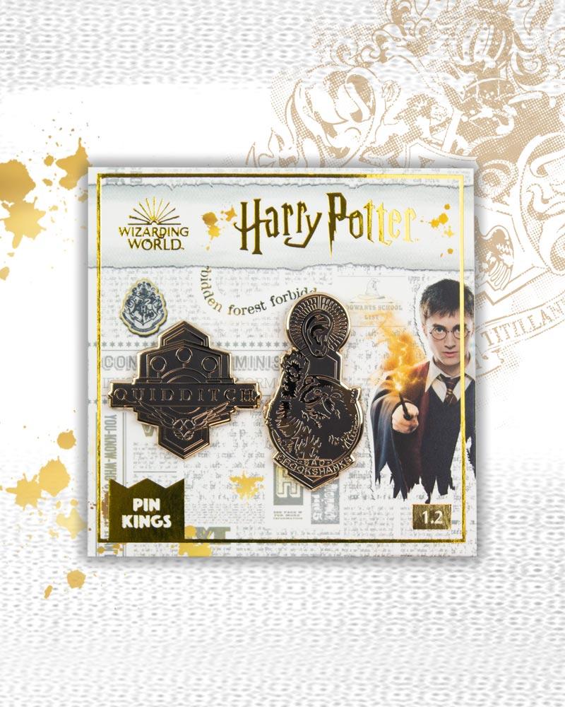 Pin's Harry Potter Set 1.2 - Quidditch & Pattenrond Pin Kings