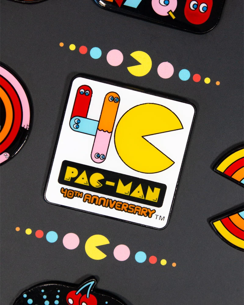 Pin's PAC-MAN 40ème Anniversaire Set