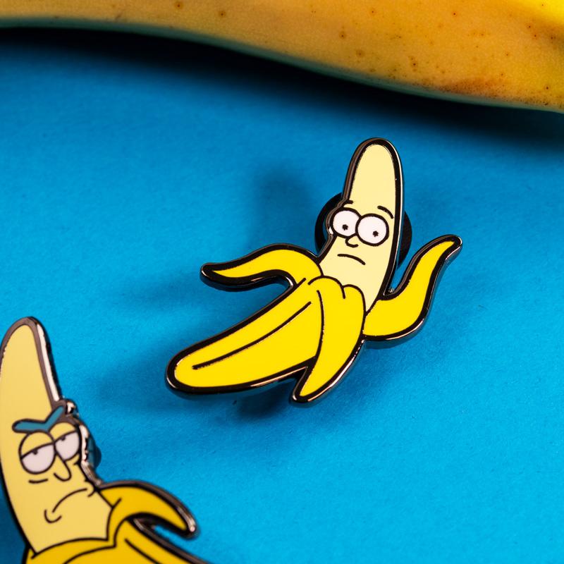 Pin's Rick et Morty Set 1.3 - Rick Banane & Morty Banane