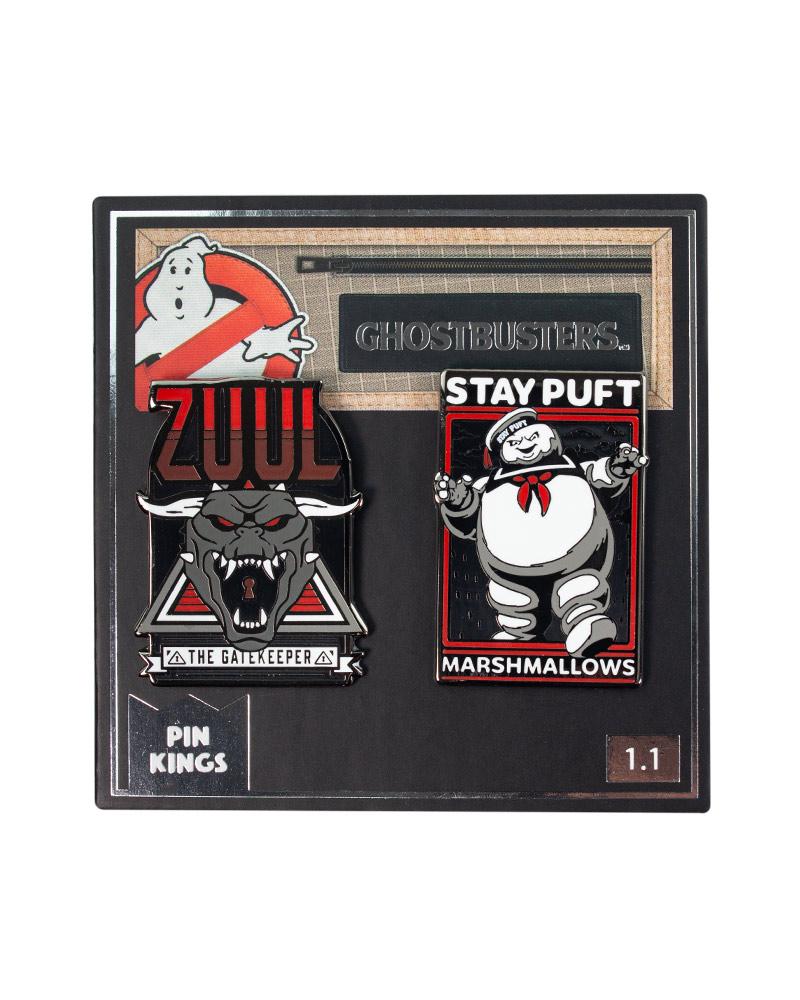 Ghostbusters Pin Set 1.1 - Zuul &amp; Bibendum Chamallow