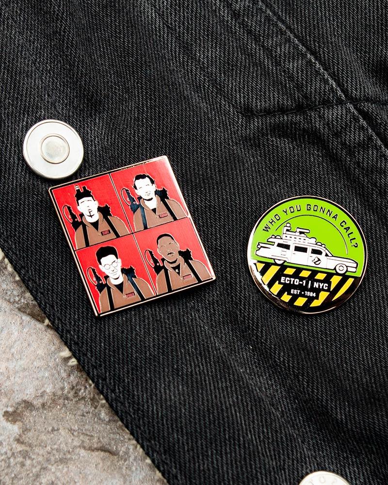 Pin's SOS Fantômes Set 1.3 - Who You Gonna Call? & Personnages
