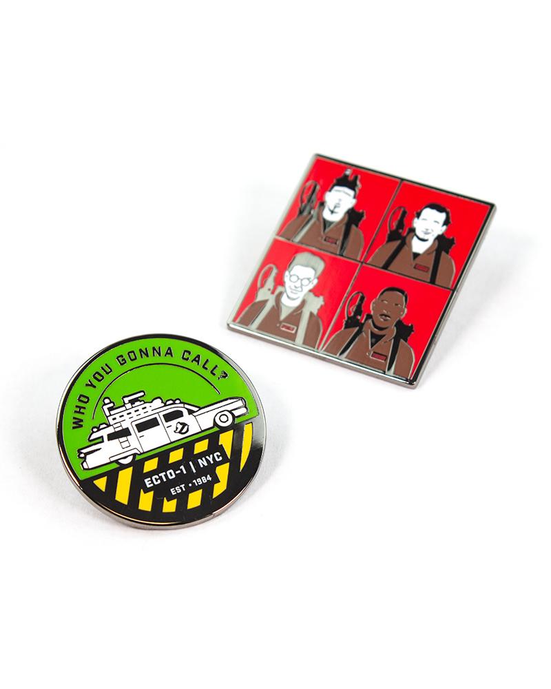 Pin's SOS Fantômes Set 1.3 - Who You Gonna Call? & Personnages