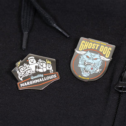 Ghostbusters Pin Set 2.2 - Quality Marshmallow and Ghost Dog