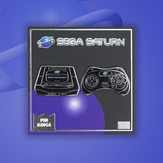Pin's Sega Console Set 1.2 - Saturn Pin Kings