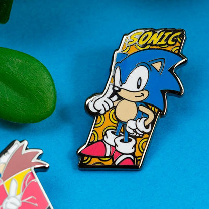 Sonic the Hedgehog Pin Set 1.1 - Sonic &amp; Dr Robotnik