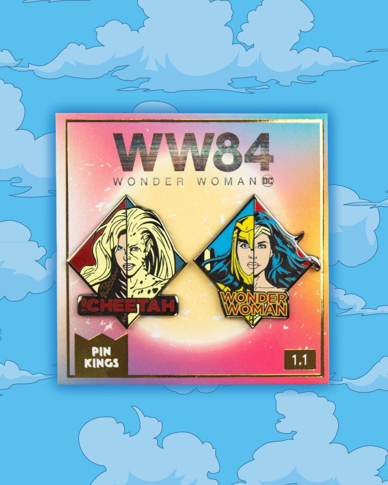 Pin's Wonder Woman '84 Set 1.1 - WW et Cheetah Pin Kings