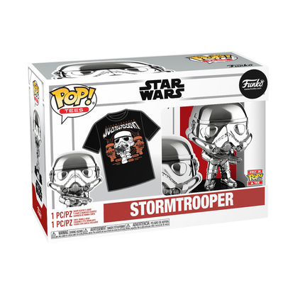 Stormtrooper "Chrome" - Pop! & Tee