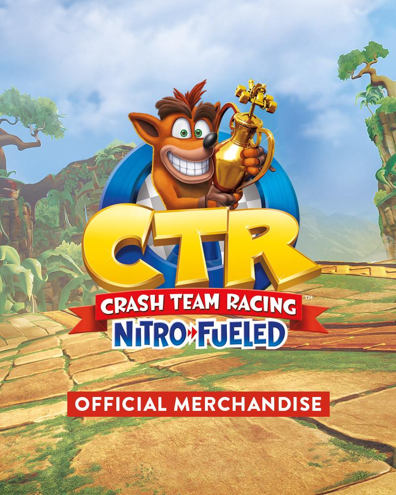 Porte-clés Crash Team Racing