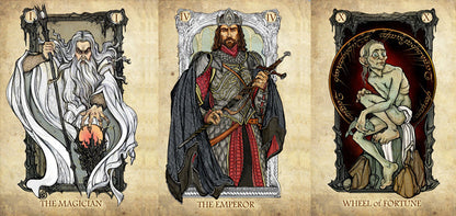Cartes de Tarot - Le Seigneur des Anneaux