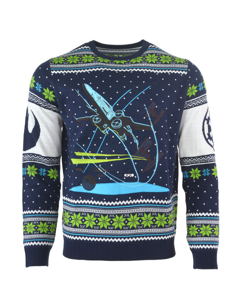 X-Wing Battle of Yavin Christmas Sweater