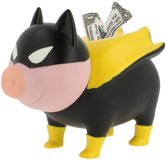 BatCochon Lilalu Cochon Batman | Boutique originale universretro family concept store