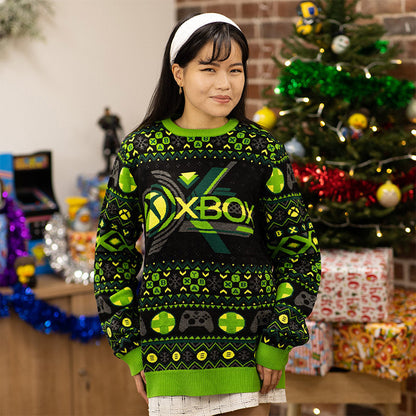 Pull de Noël Xbox