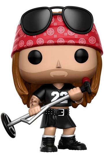 GUNS 'N' ROSES Funko POP N° 50 Axl Rose | Guns N´ Roses POP! Rocks Vinyl Figurine Axl Rose Funko