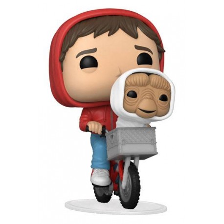 ET 40Th Anniversary POP N° 1252 Elliot w/ET in Bike Basket