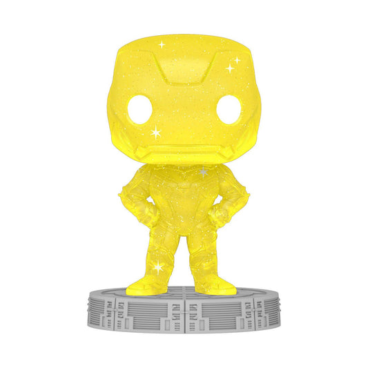 Infinity Saga Figurine POP! Art Series Vinyl Iron Man (Yellow) 47 | Marvel figurine Funko