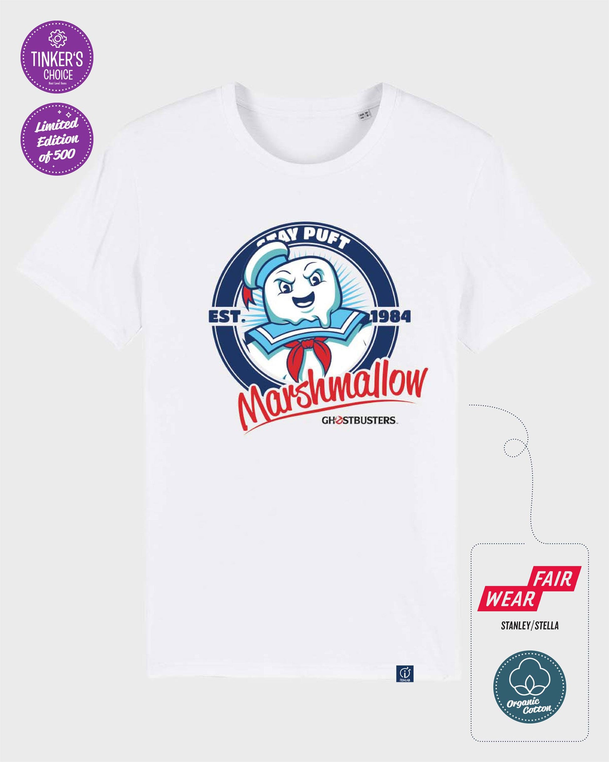 T-shirt Bibendum Chamallow Stay Puft ItemLab | SOS Fantômes T-Shirt Marshmallow Man Funko