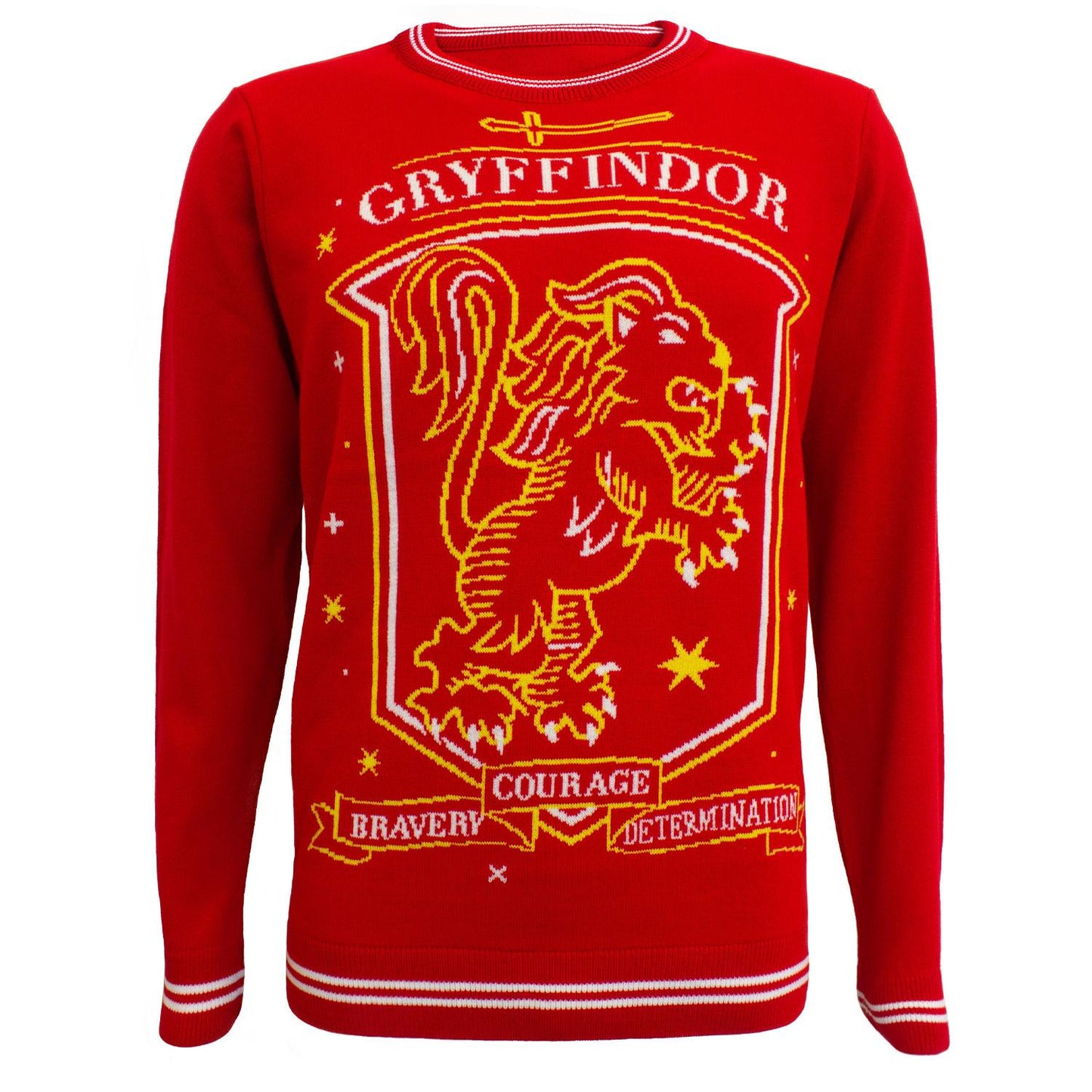 Pull de Noël Gryffindor Poudlard Harry Potter Heroes Inc | Sweatshirt Christmas Jumper Pattern Funko