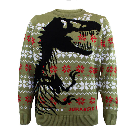 Pull de Noël Jurassic Park Ugly Sweater Heroes Inc | Sweatshirt Christmas Jumper Pattern Funko