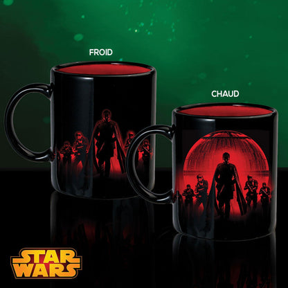 Darth Vader reactive thermo mug