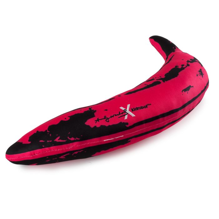 Andy Wharol Pink Banana Plush