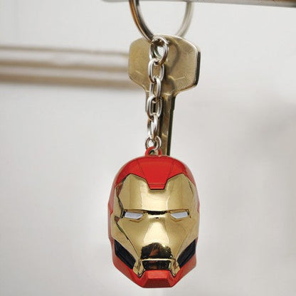 Iron Man 3D Helmet key ring