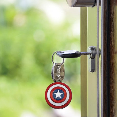 Captain America 3D Shield key ring