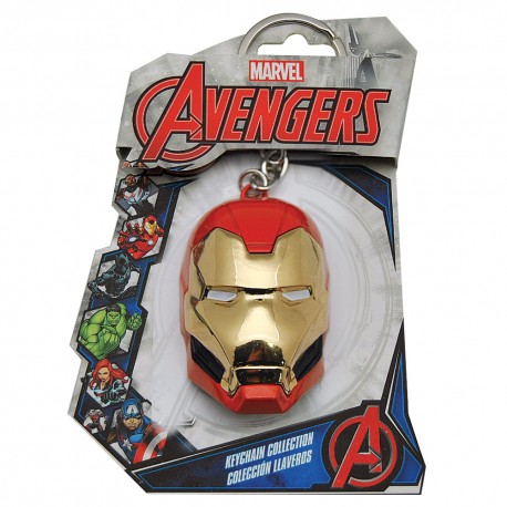 Iron Man 3D Helmet key ring