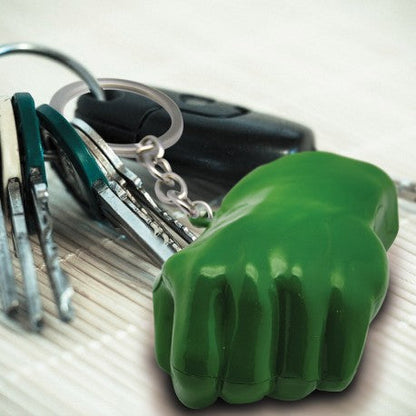3D Hulk Fist key ring