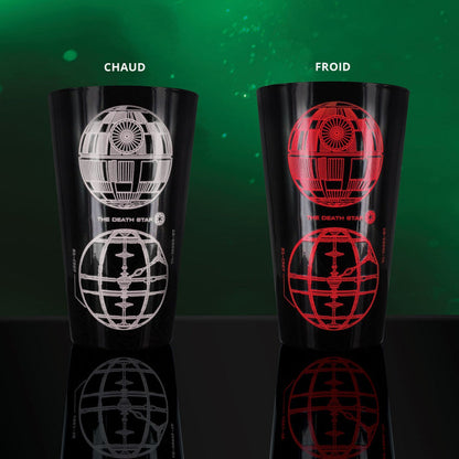 Darth Vader thermo reactive glass