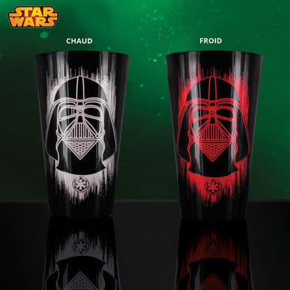 Darth Vader thermo reactive glass