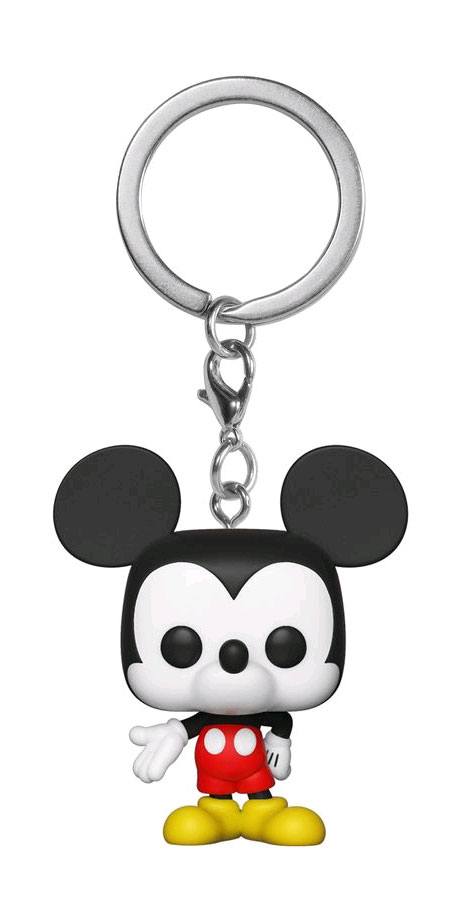 Mickey Mouse Pop! Keychain Mickey Maus 90th Anniversary porte-clés Pocket POP! Vinyl Mickey Mouse