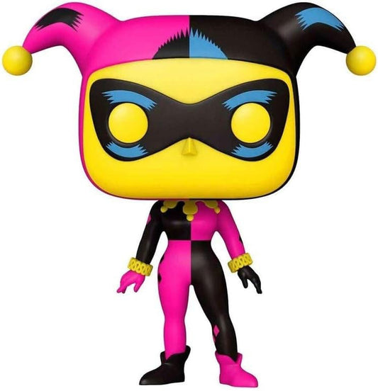 DC Comics Series POP! Heroes Vinyl figurine Harley Quinn 371 (BlackLight) 9 cm