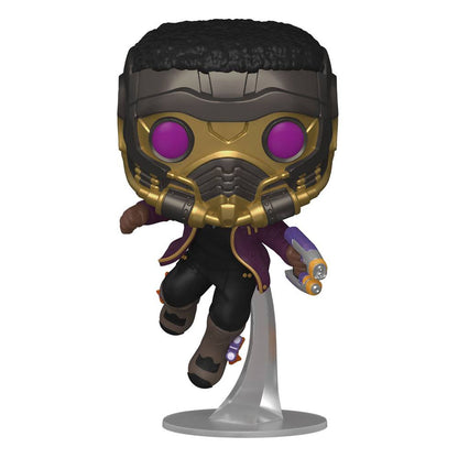 What If...? POP! Marvel T'Challa Star-Lord 871 | Marvel figurine Funko