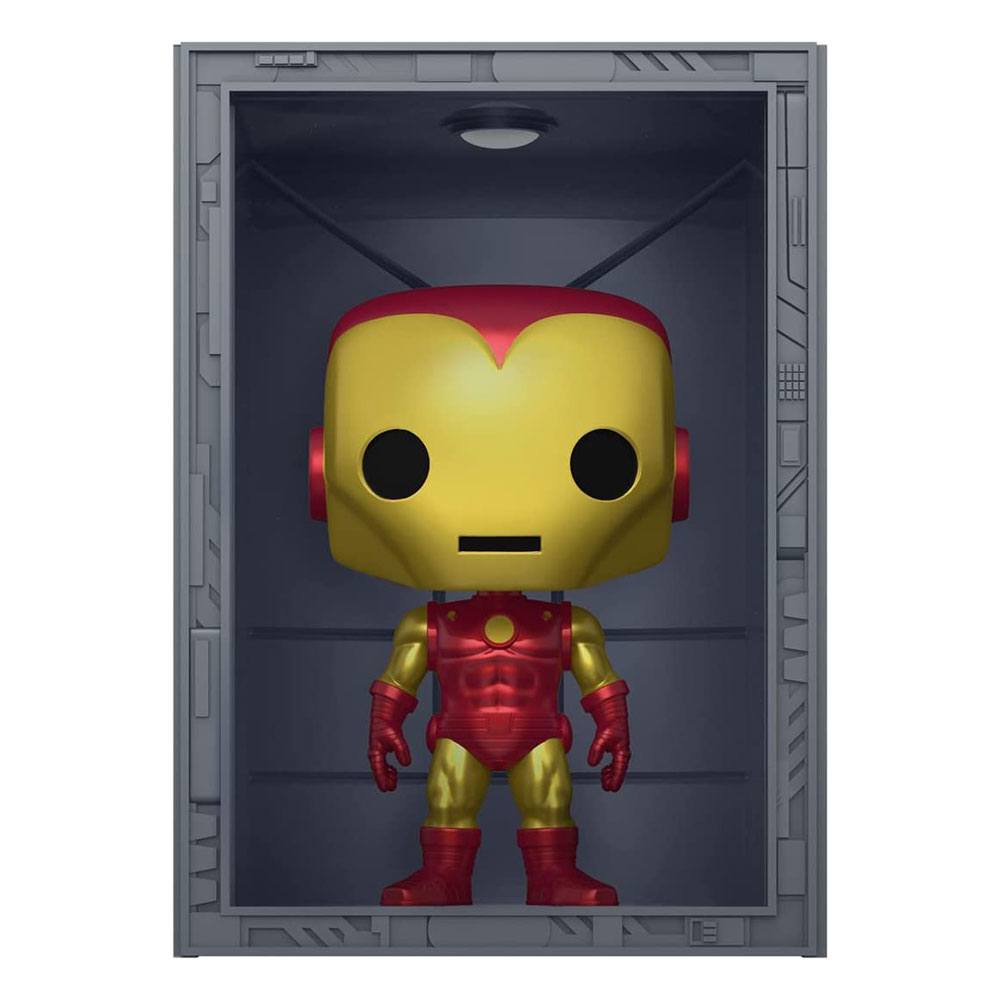 Marvel POP! Deluxe Hall of Armor Iron Man Model 4 PX Exclusive 1036 | Marvel figurine Funko