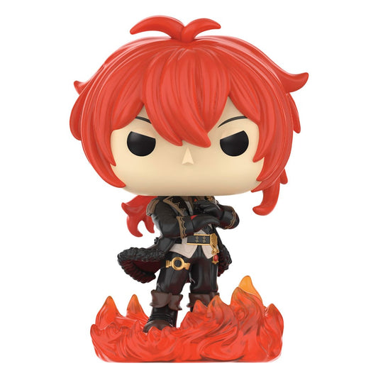 GENSHIN IMPACT POP Games N° 183 Diluc Ragnvindr Genshin Impact POP! Games Vinyl figurine Diluc Ragnvindr 9 cm