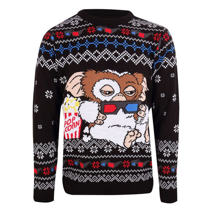 Pull de Noël Gizmo Popcorn Gremlins Ugly Sweater Heroes Inc | Sweatshirt Christmas Jumper Pattern Funko