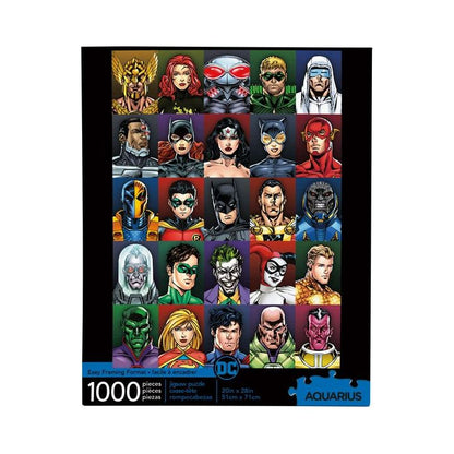 DC Comics puzzle Faces (1000 pièces) Aquarius
