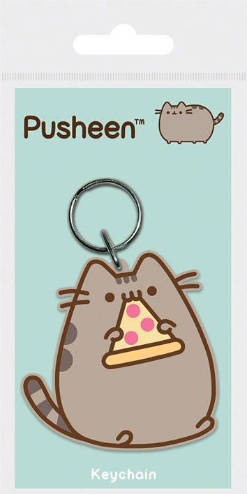 Pusheen Keychain - Pizza 